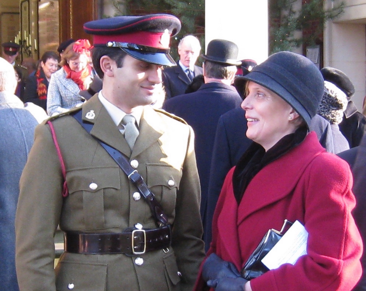 Neil with his mother