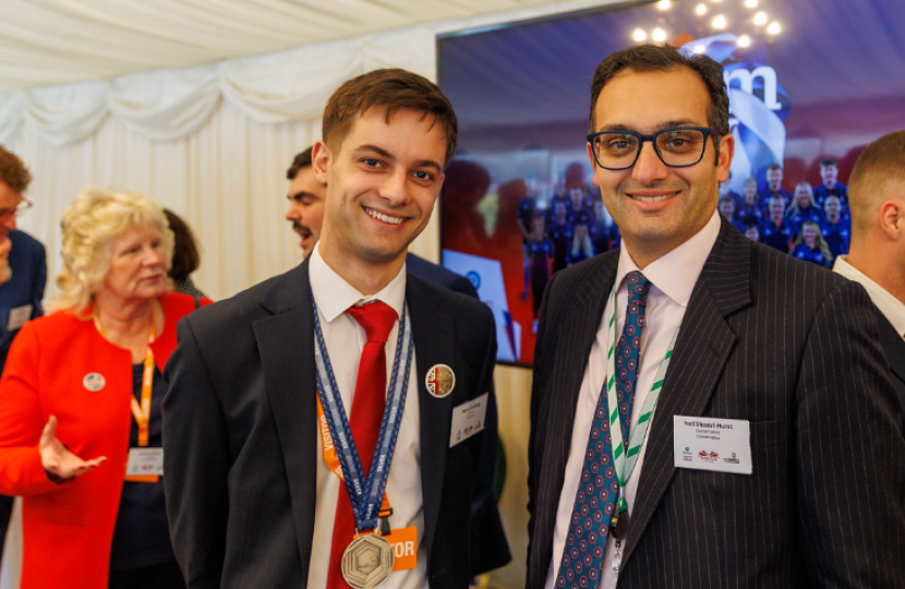 Neil and Harry in Parliament