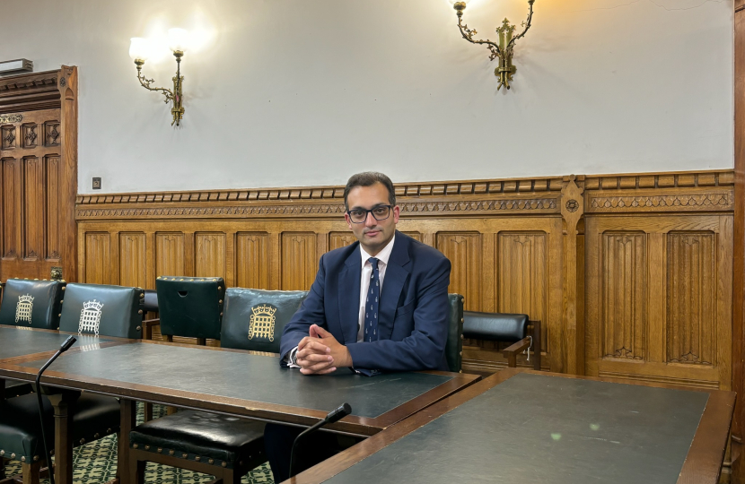 Neil in committee room